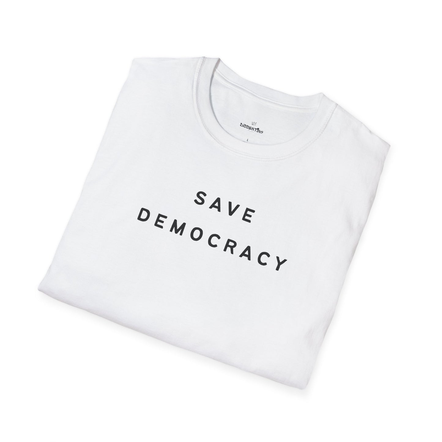 Save Democracy - Ten Commandments of Defiance Unisex T-Shirt