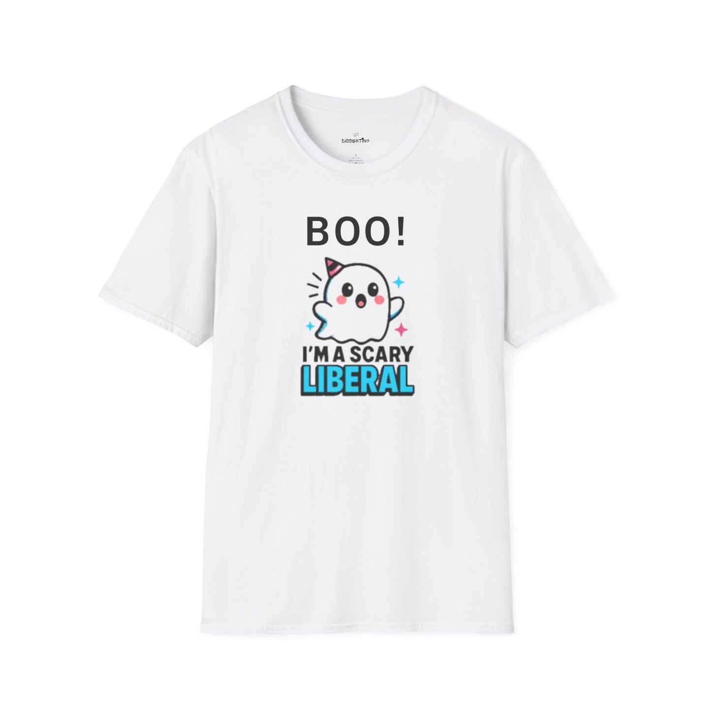 Scary Liberal Ghost - Unisex T-Shirt