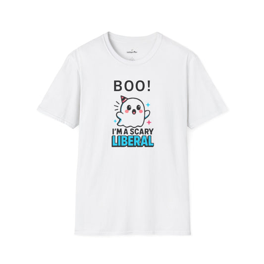 Scary Liberal Ghost - Unisex T-Shirt