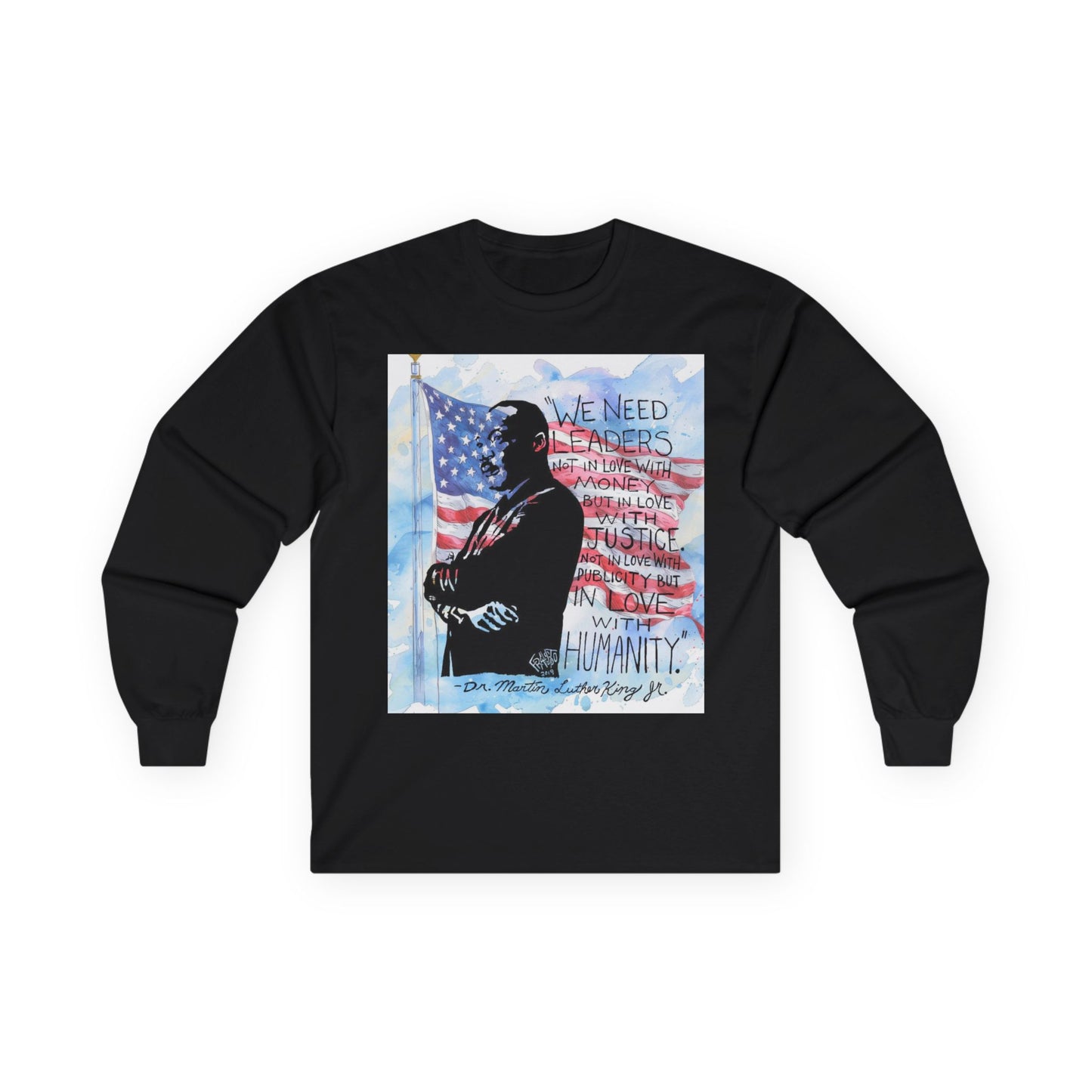 MLK Humanity Leader Long Sleeve Tee