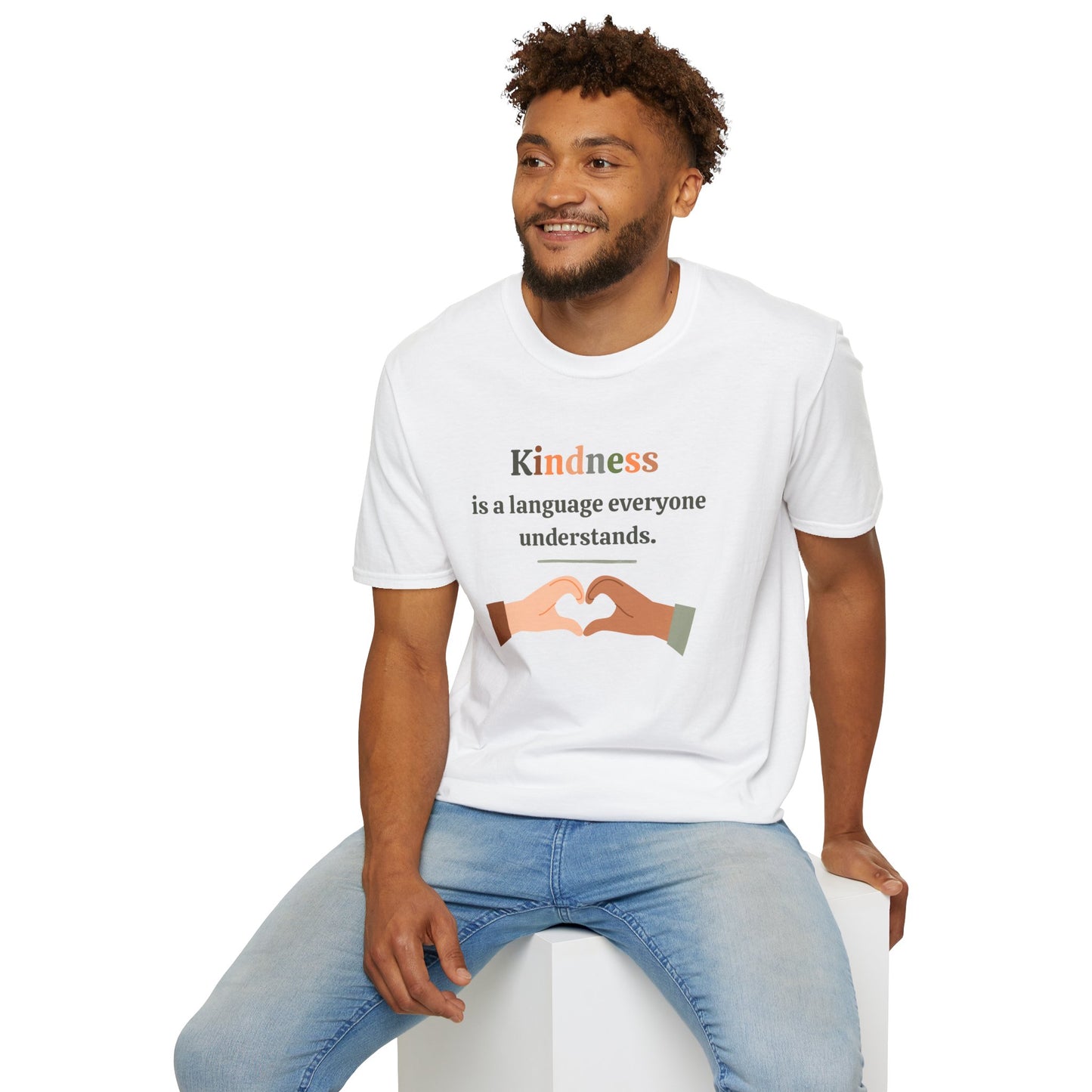 Kindness is a Language - Unisex T-Shirt