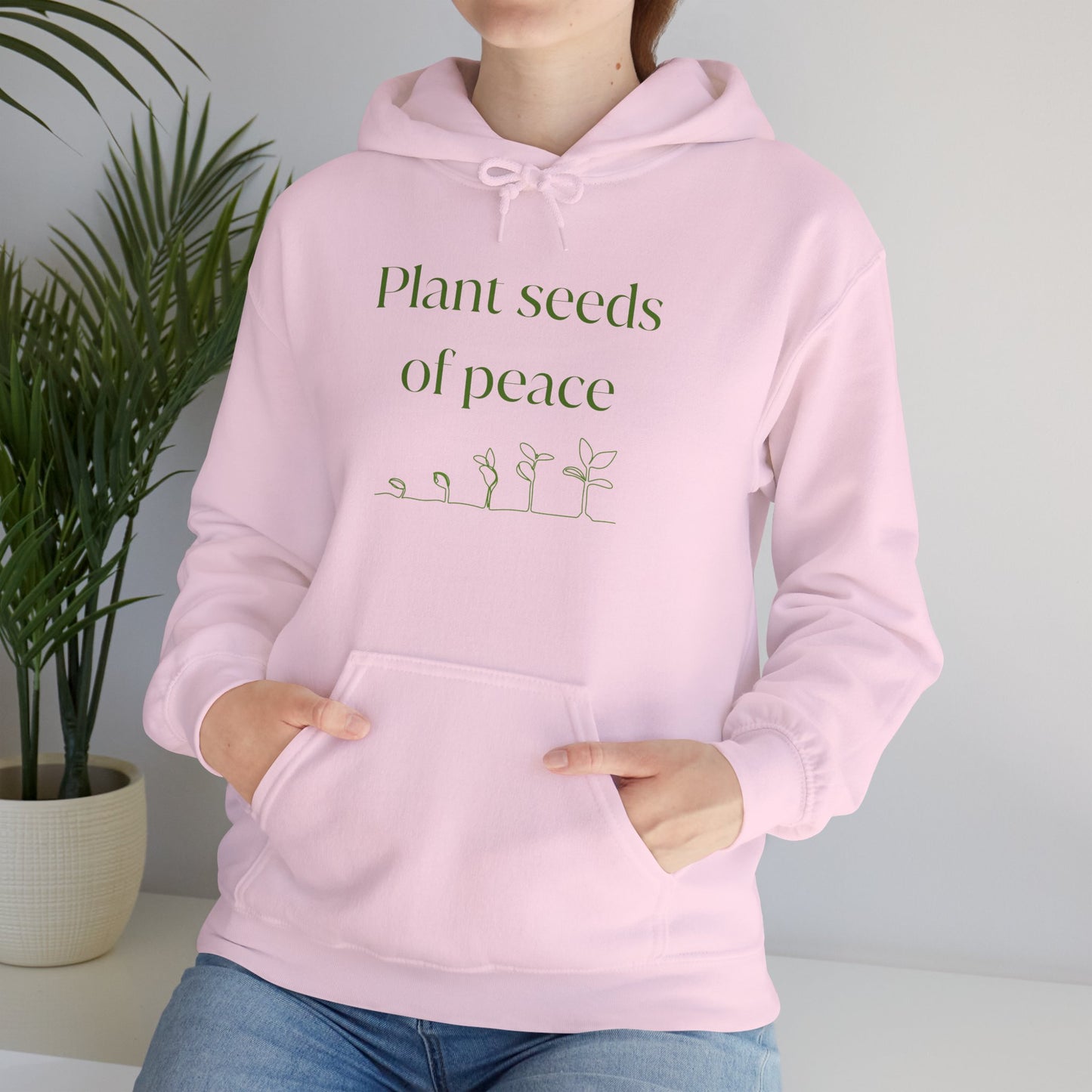 Plant Seeds of Peace – HeavyBlend Hoodie