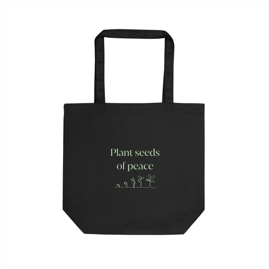 Plant Seeds of Peace – Econscious EC8000 Reusable Tote Bag