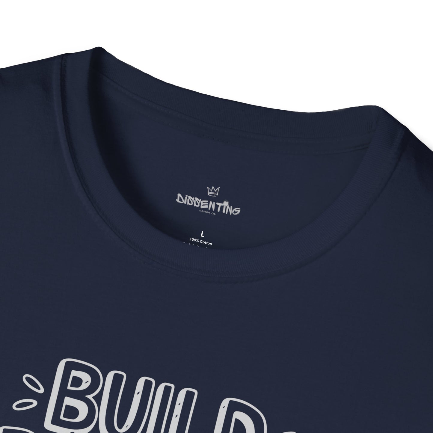 Build Bridges, Not Walls – Unisex Softstyle Tee