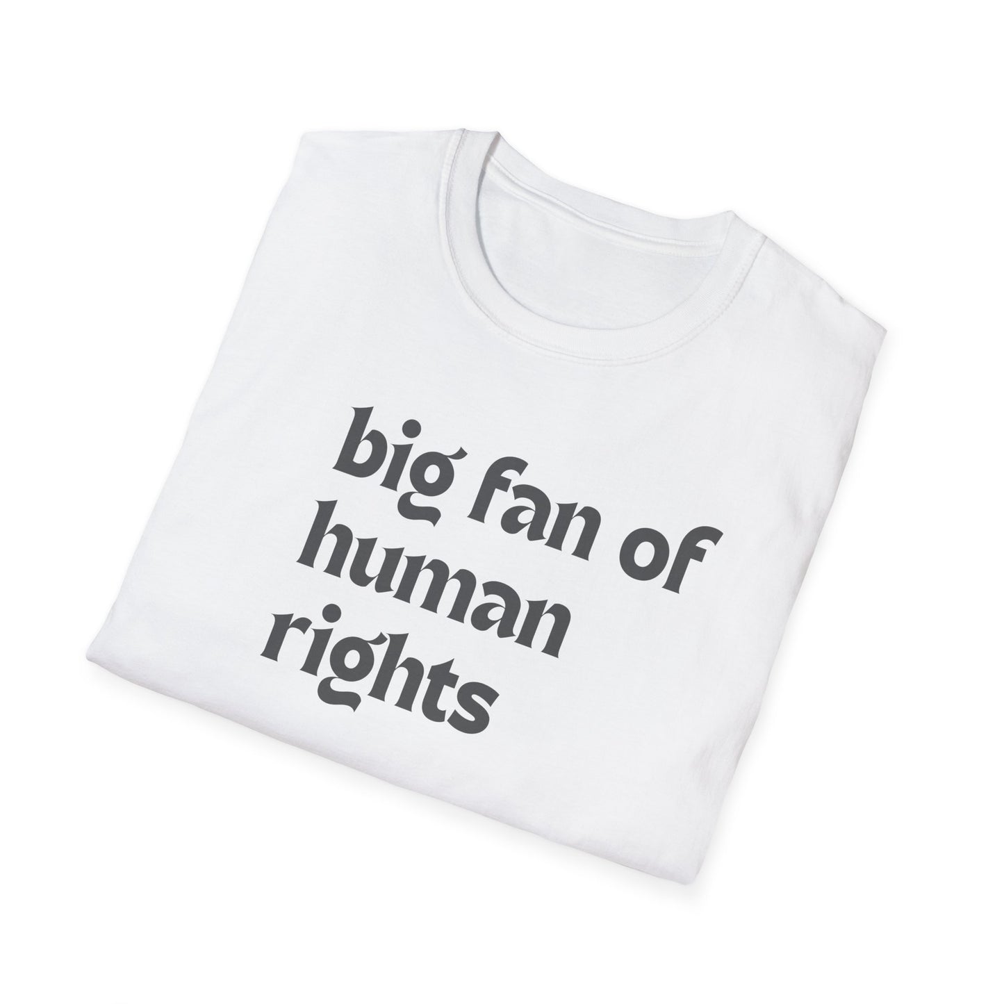 Unisex “Big Fan of Human Rights” Tee