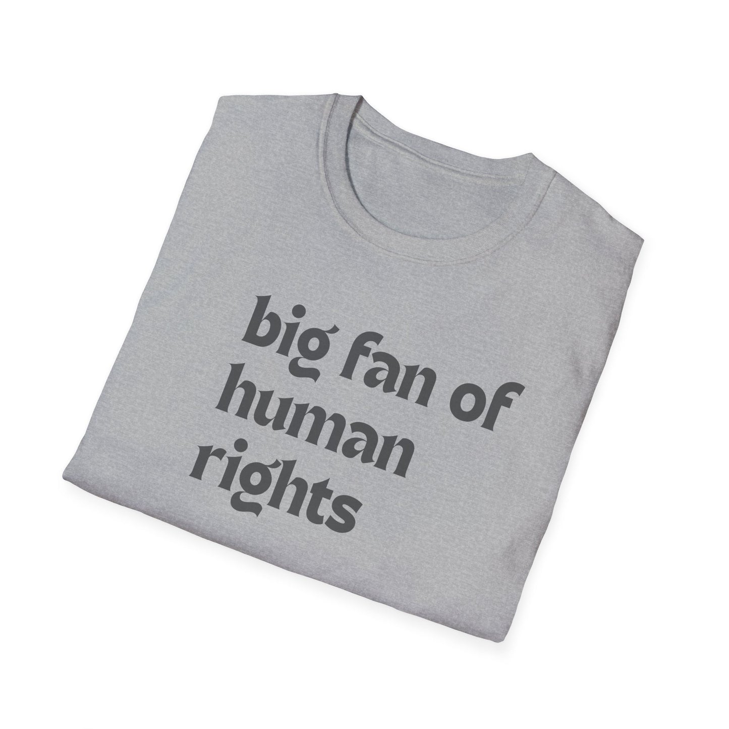 Unisex “Big Fan of Human Rights” Tee
