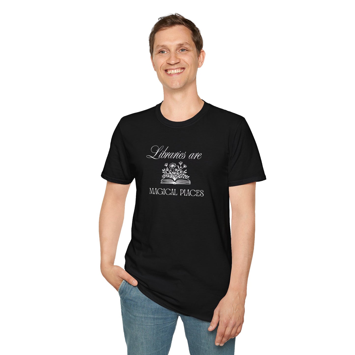 Libraries Are Magical Places - Unisex T-Shirt