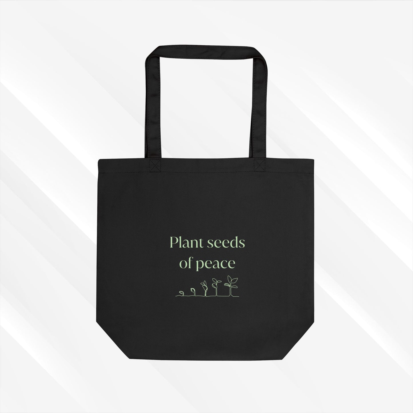 Plant Seeds of Peace – Econscious EC8000 Reusable Tote Bag