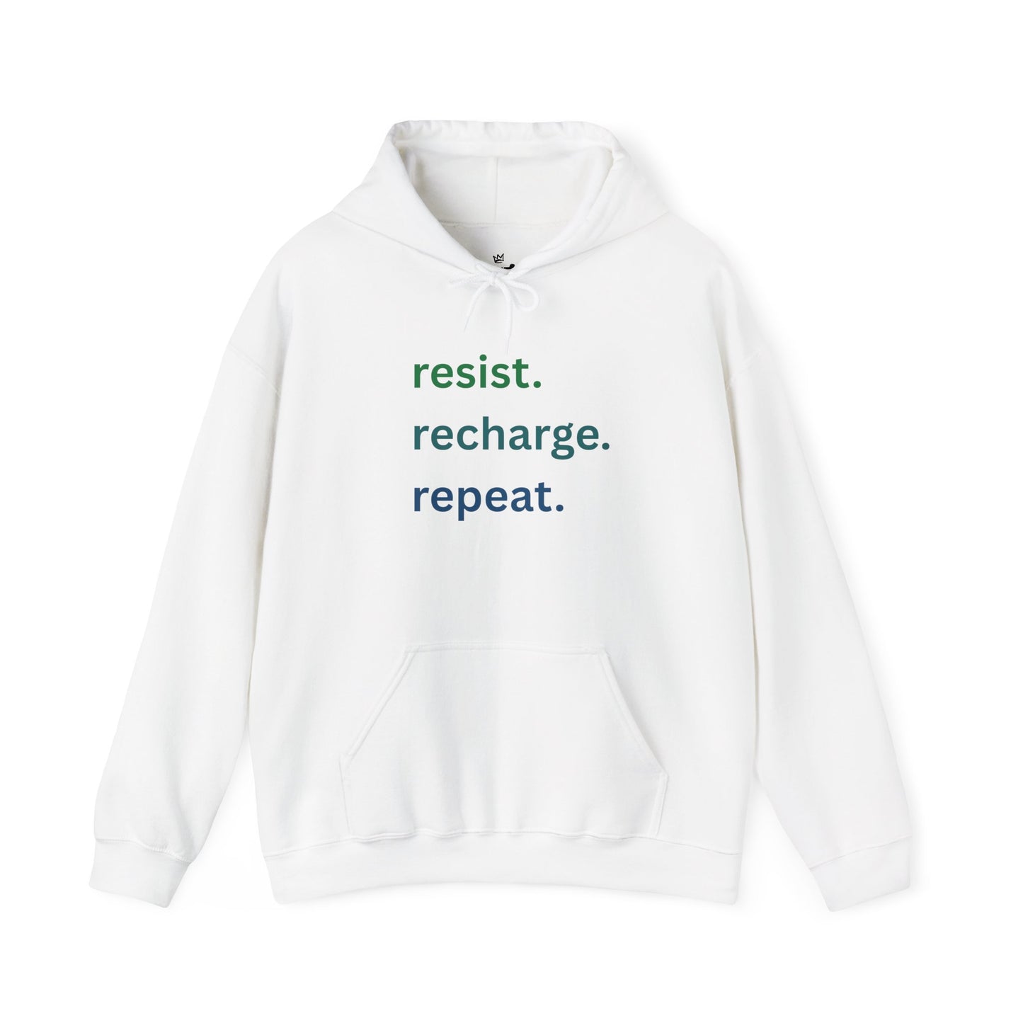 Resist. Recharge. Repeat. — Unisex Heavy Blend™ Sweatshirt