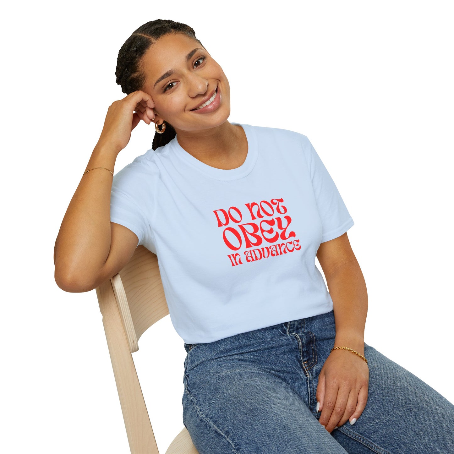 Do Not Obey in Advance – Gildan Unisex Softstyle T-Shirt