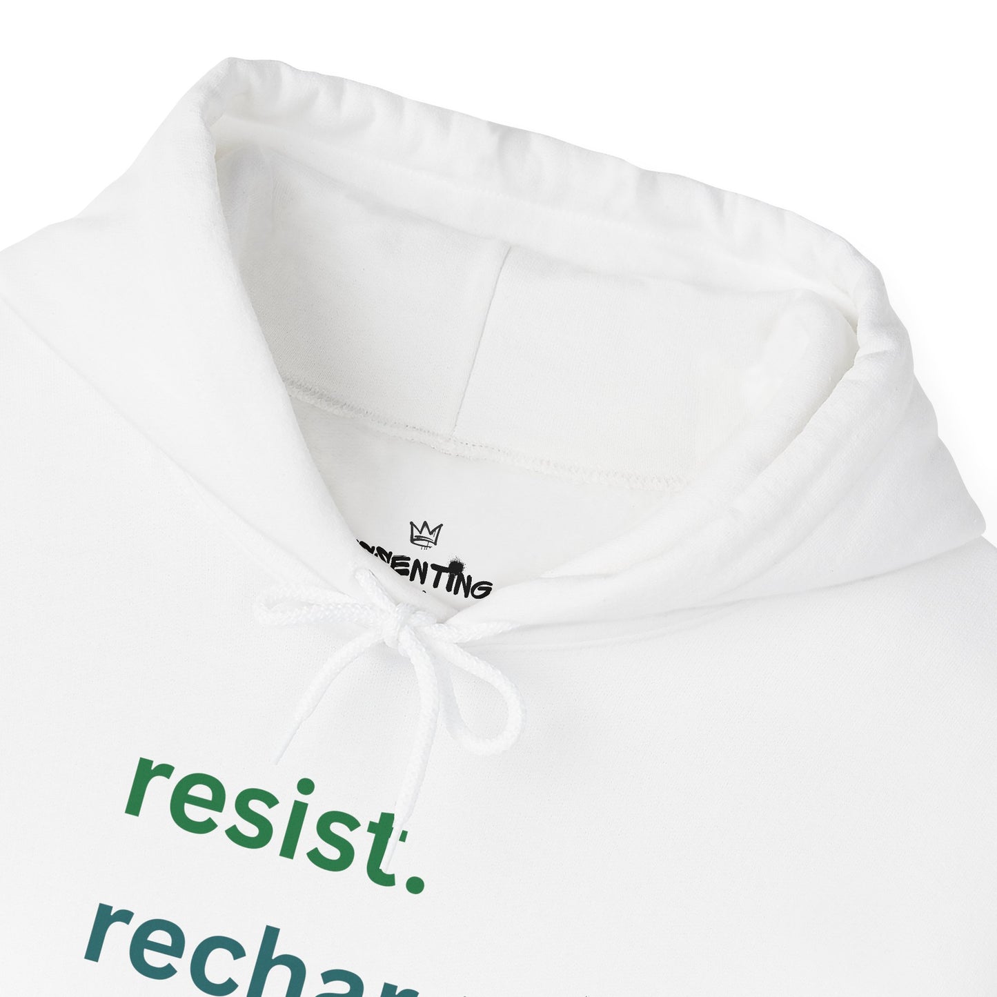 Resist. Recharge. Repeat. — Unisex Heavy Blend™ Sweatshirt