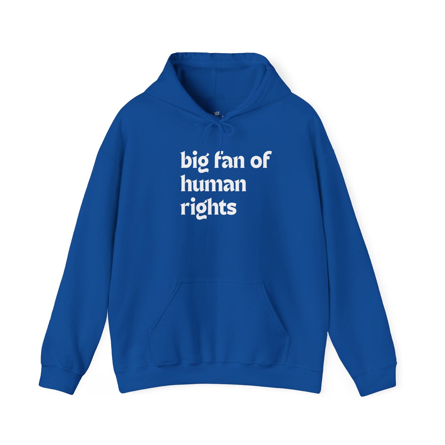 Unisex "Big Fan of Human Rights" Hoodie