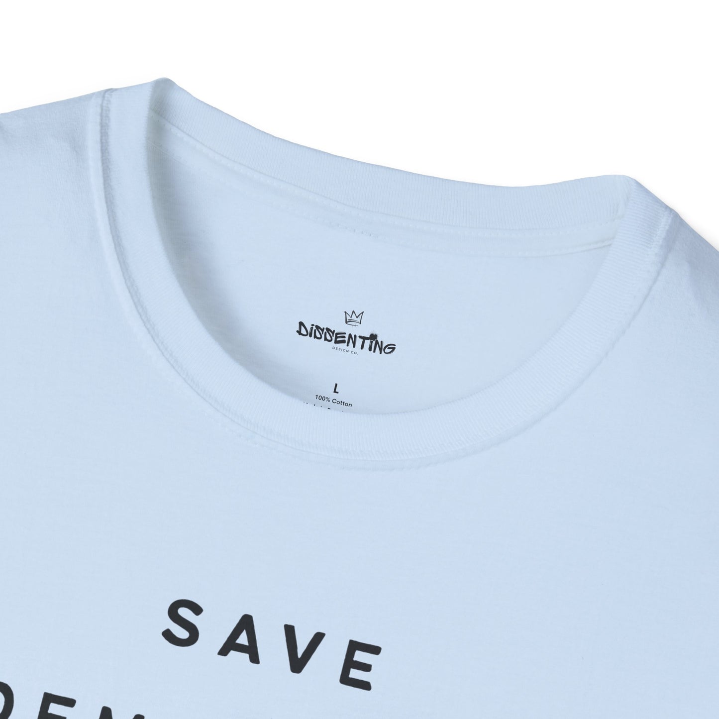 Save Democracy - Ten Commandments of Defiance Unisex T-Shirt
