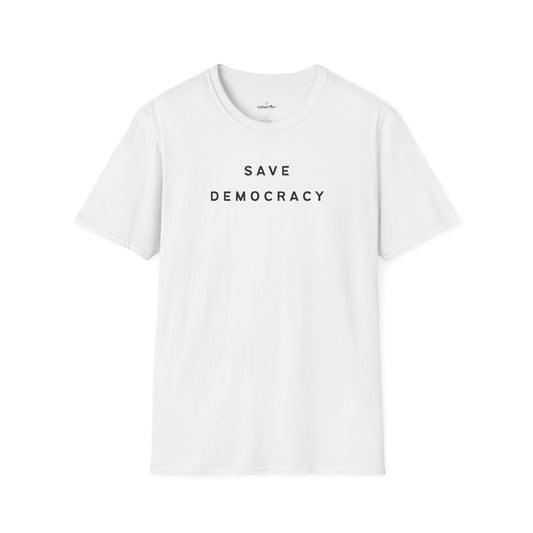 Save Democracy - Ten Commandments of Defiance Unisex T-Shirt