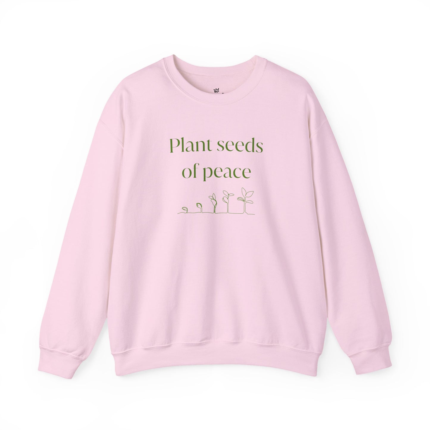 Plant Seeds of Peace – Gildan 18000 Unisex Heavy Blend Crewneck Sweatshirt