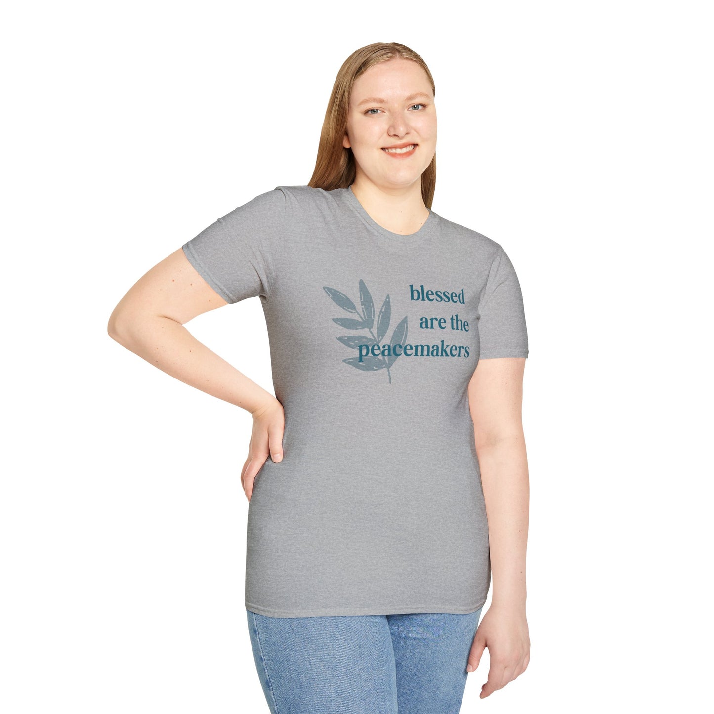Blessed Are the Peacemakers – Unisex Softstyle Tee
