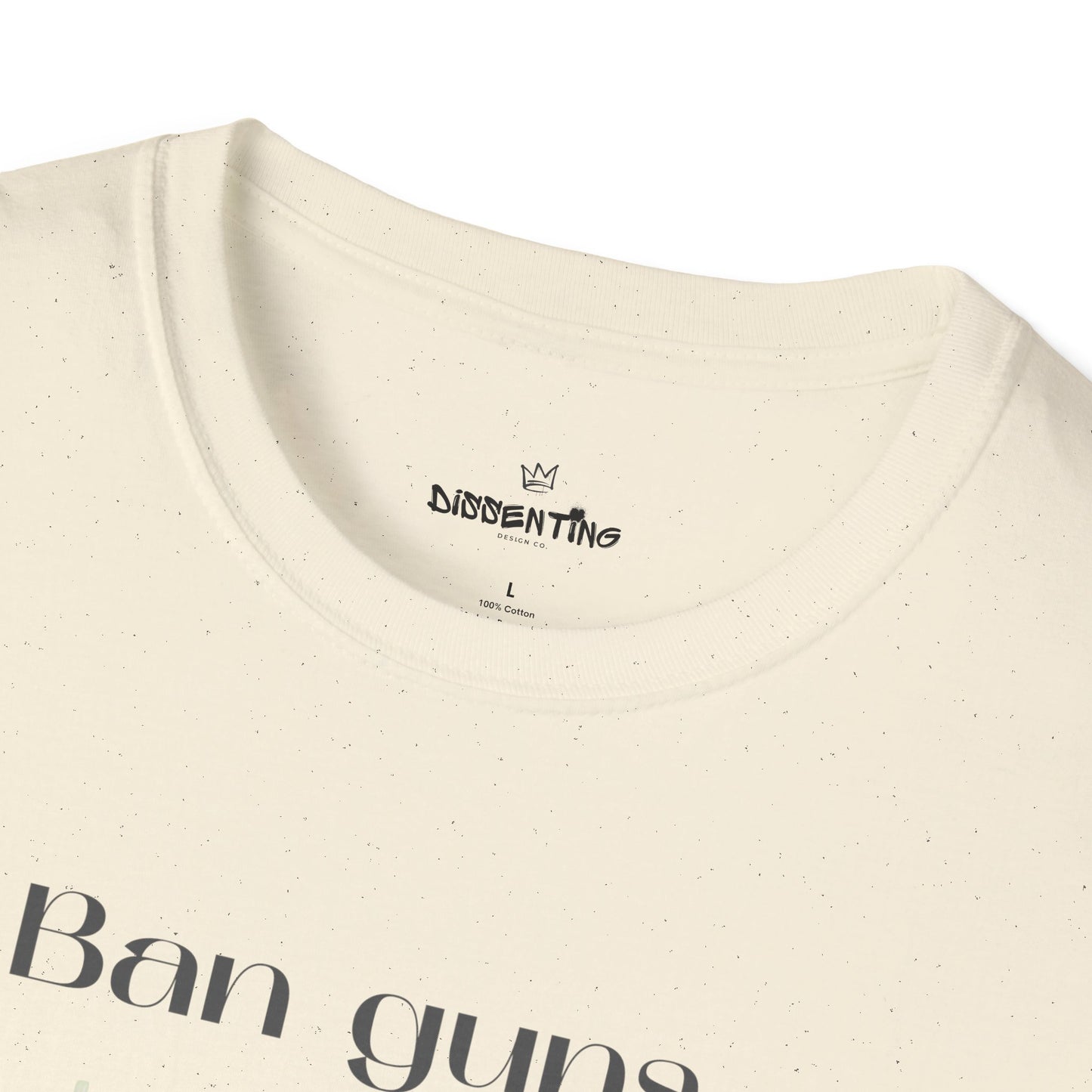 Ban Guns, Not Books – Unisex T-Shirt (Rainbow Book & Butterflies)