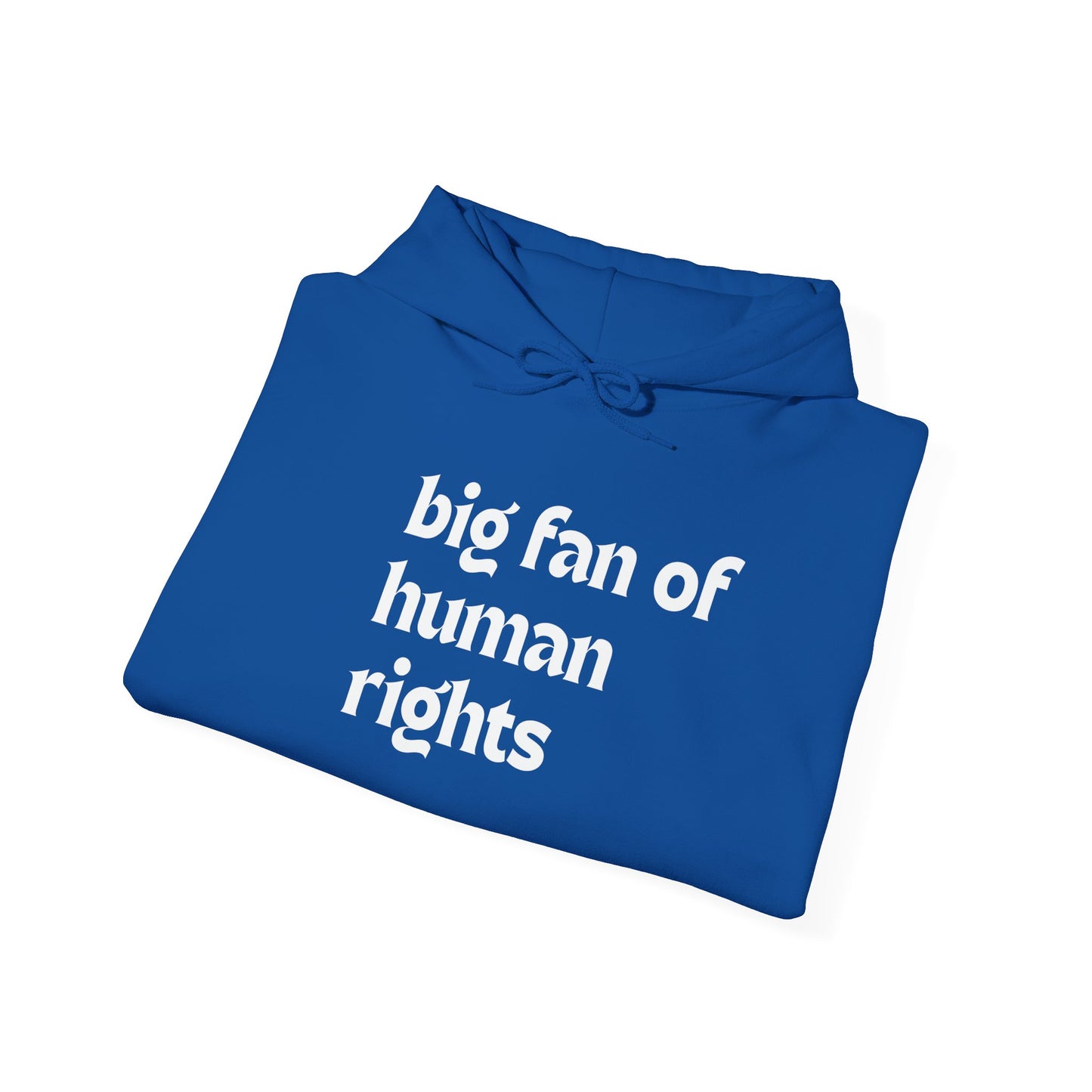 Unisex "Big Fan of Human Rights" Hoodie
