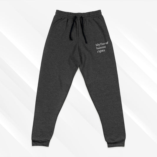 Big Fan of Human Rights – Jerzees Unisex Joggers