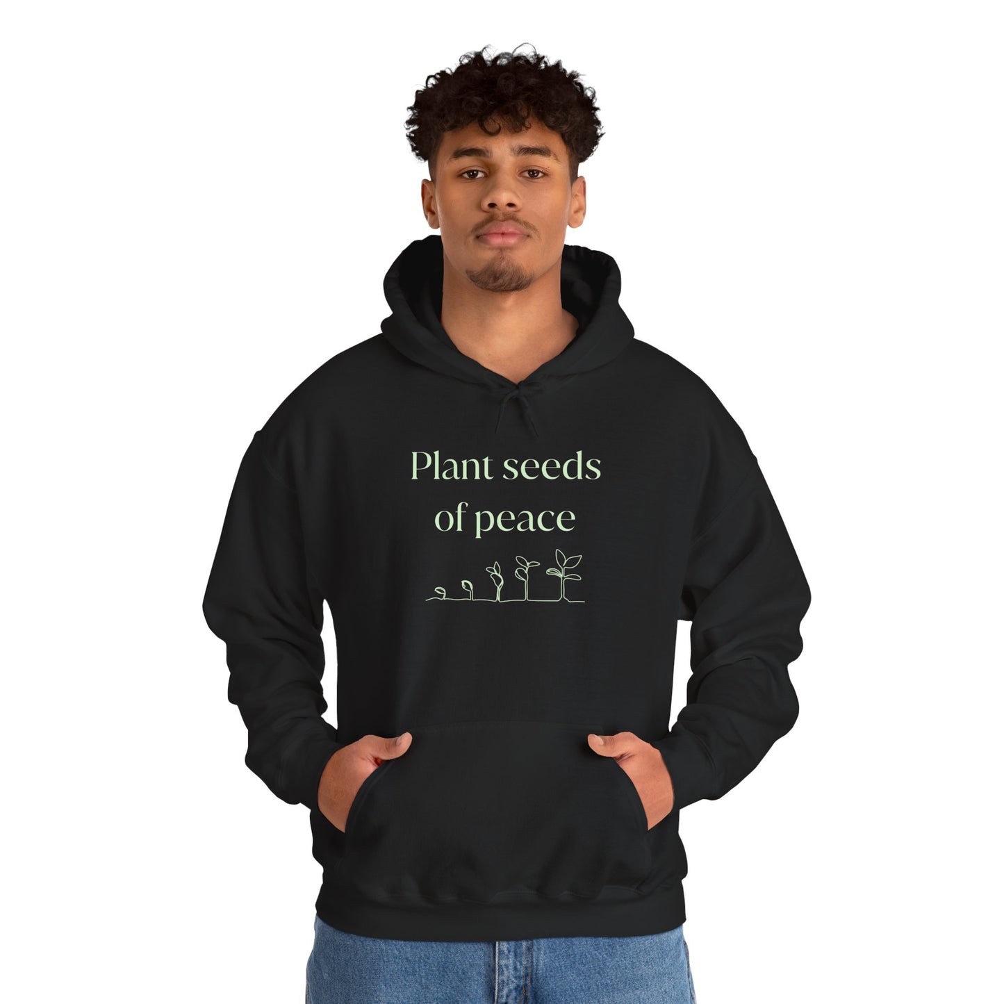 Plant Seeds of Peace – HeavyBlend Hoodie