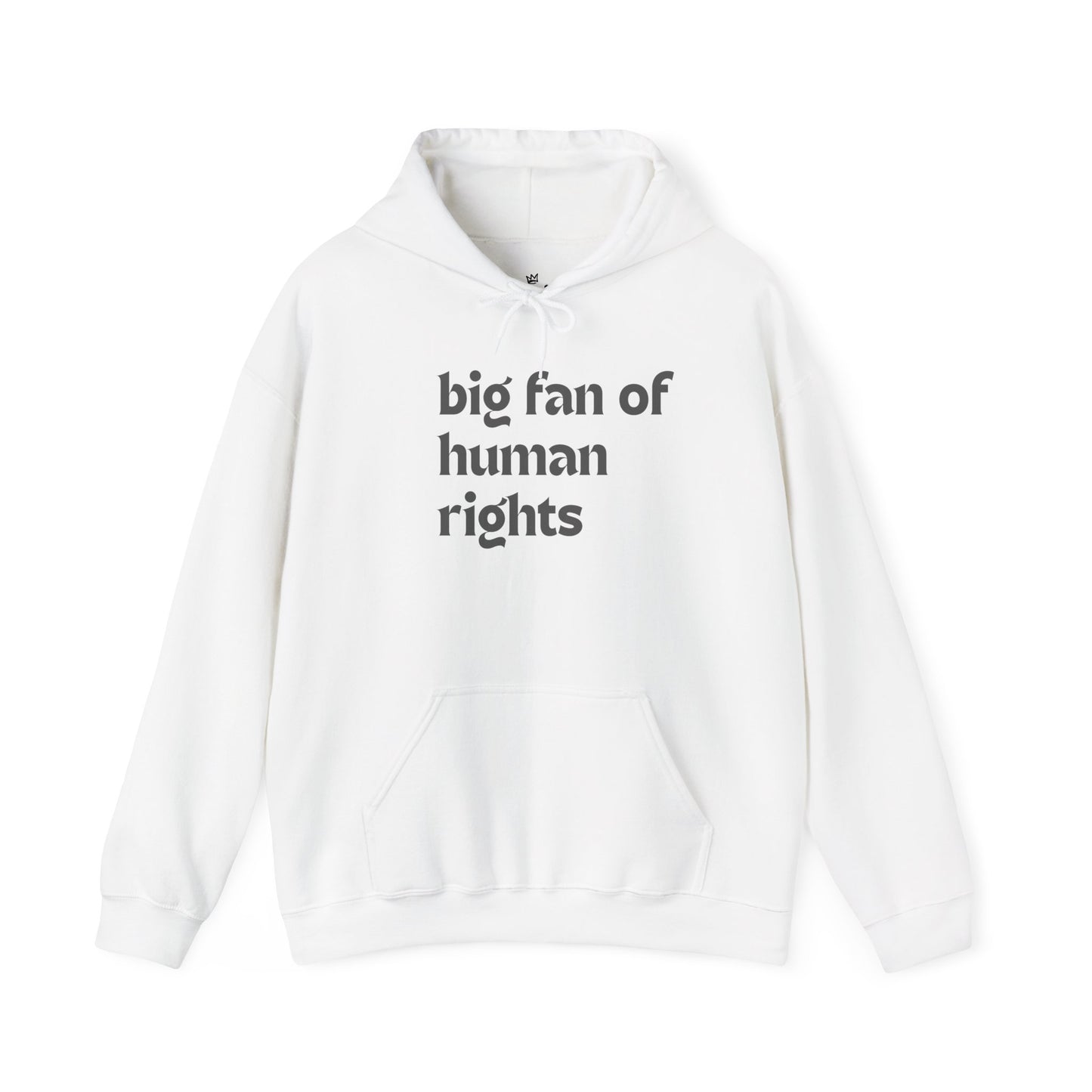 Unisex "Big Fan of Human Rights" Hoodie