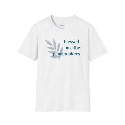 Blessed Are the Peacemakers – Unisex Softstyle Tee