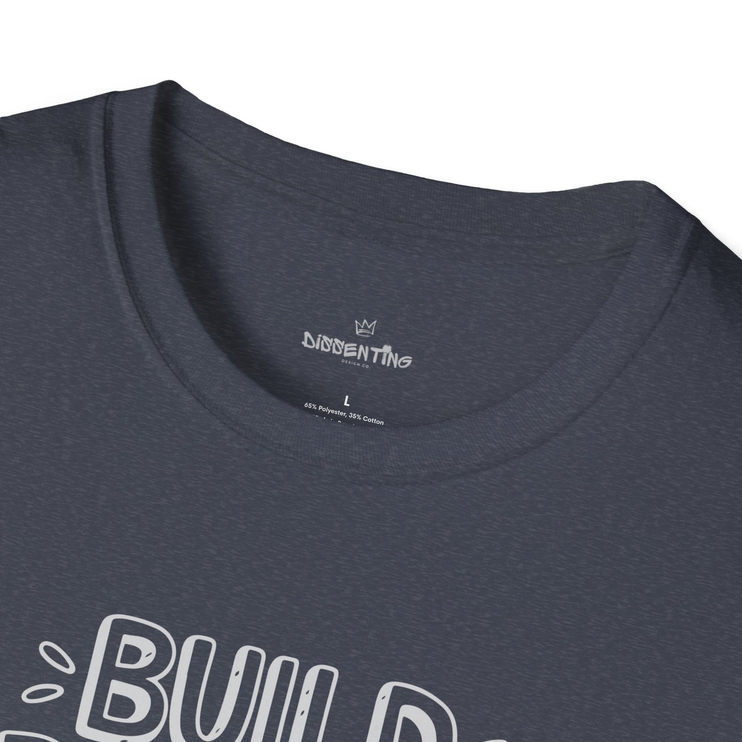 Build Bridges, Not Walls – Unisex Softstyle Tee