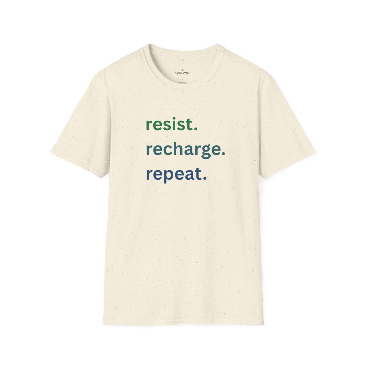Resist. Recharge. Repeat. - Unisex T-Shirt