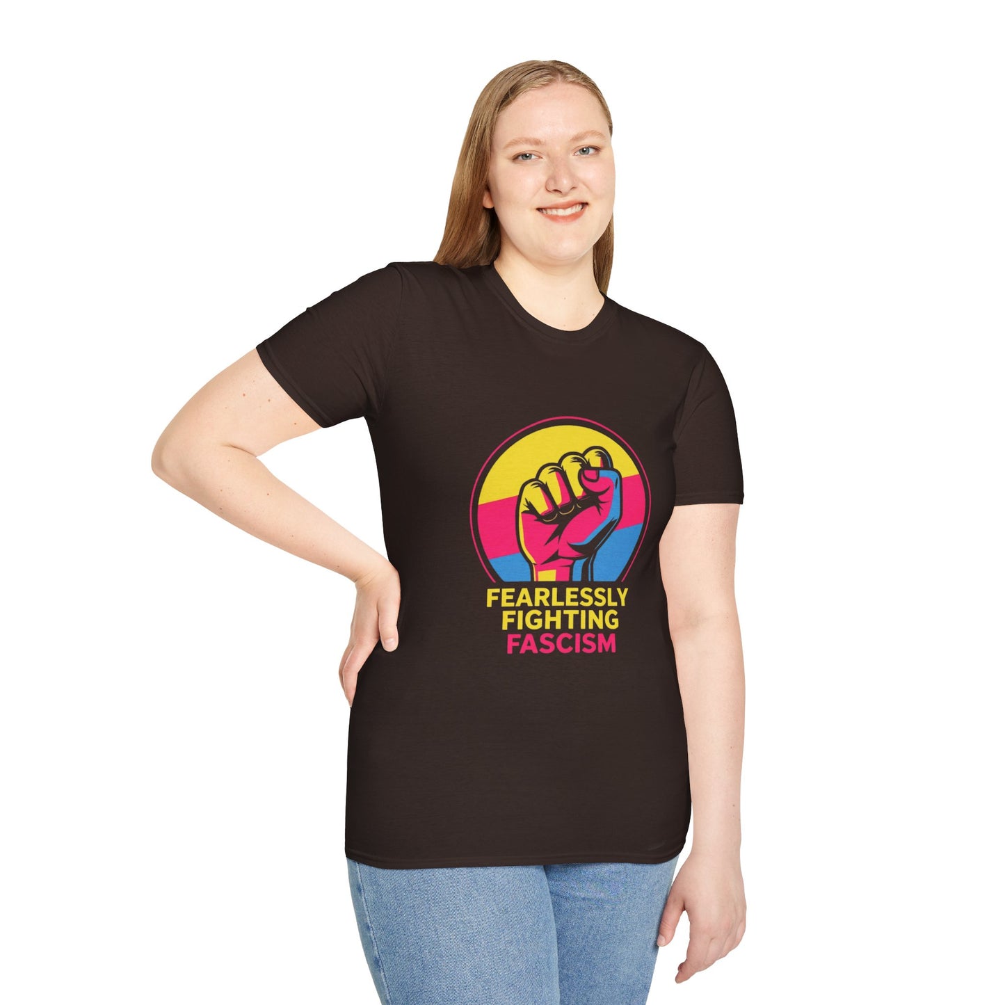 Fearlessly Fighting Fascism - Unisex T-Shirt