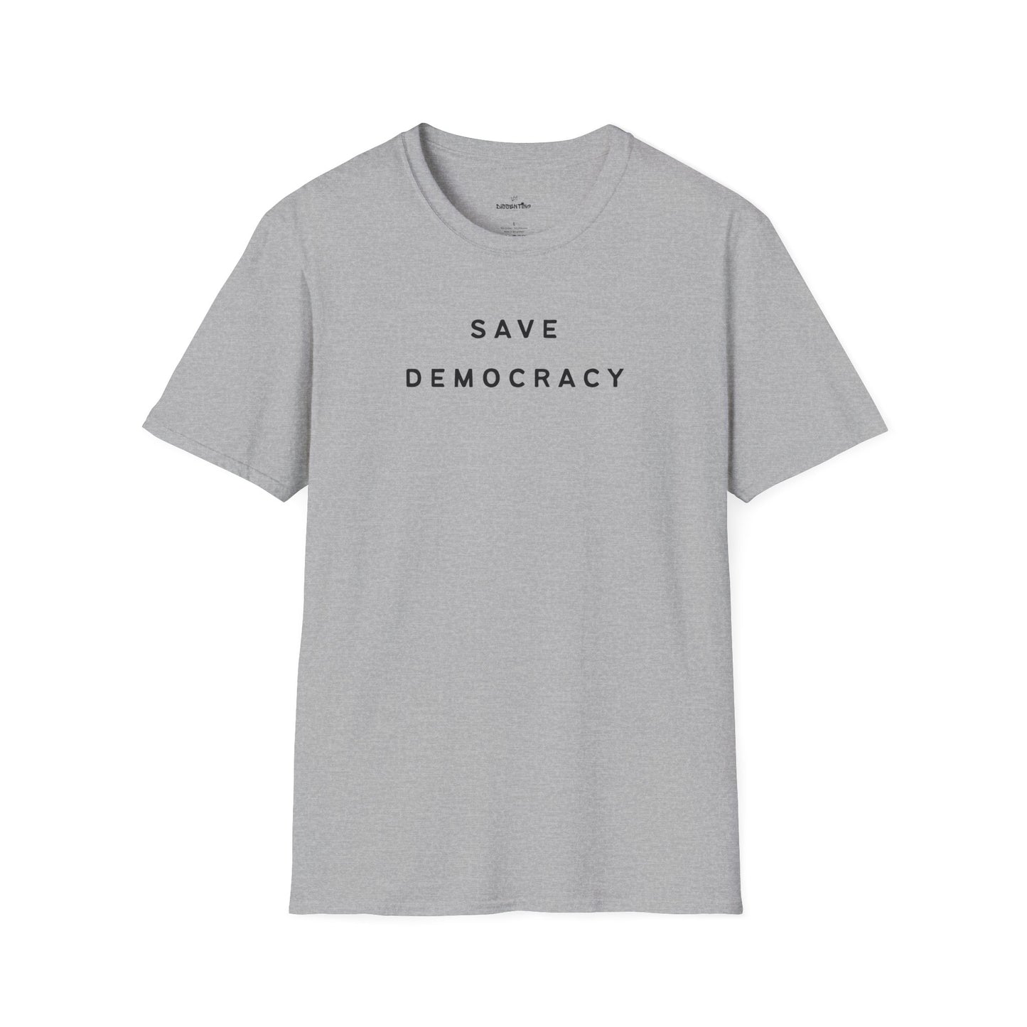 Save Democracy - Ten Commandments of Defiance Unisex T-Shirt