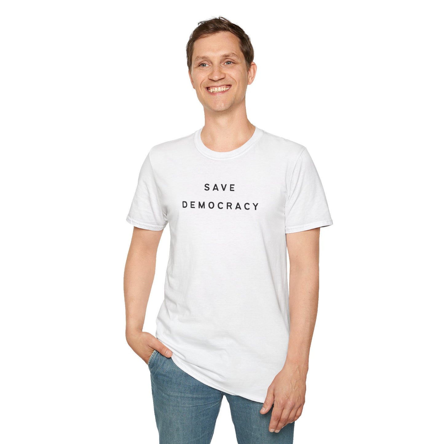Save Democracy - Ten Commandments of Defiance Unisex T-Shirt