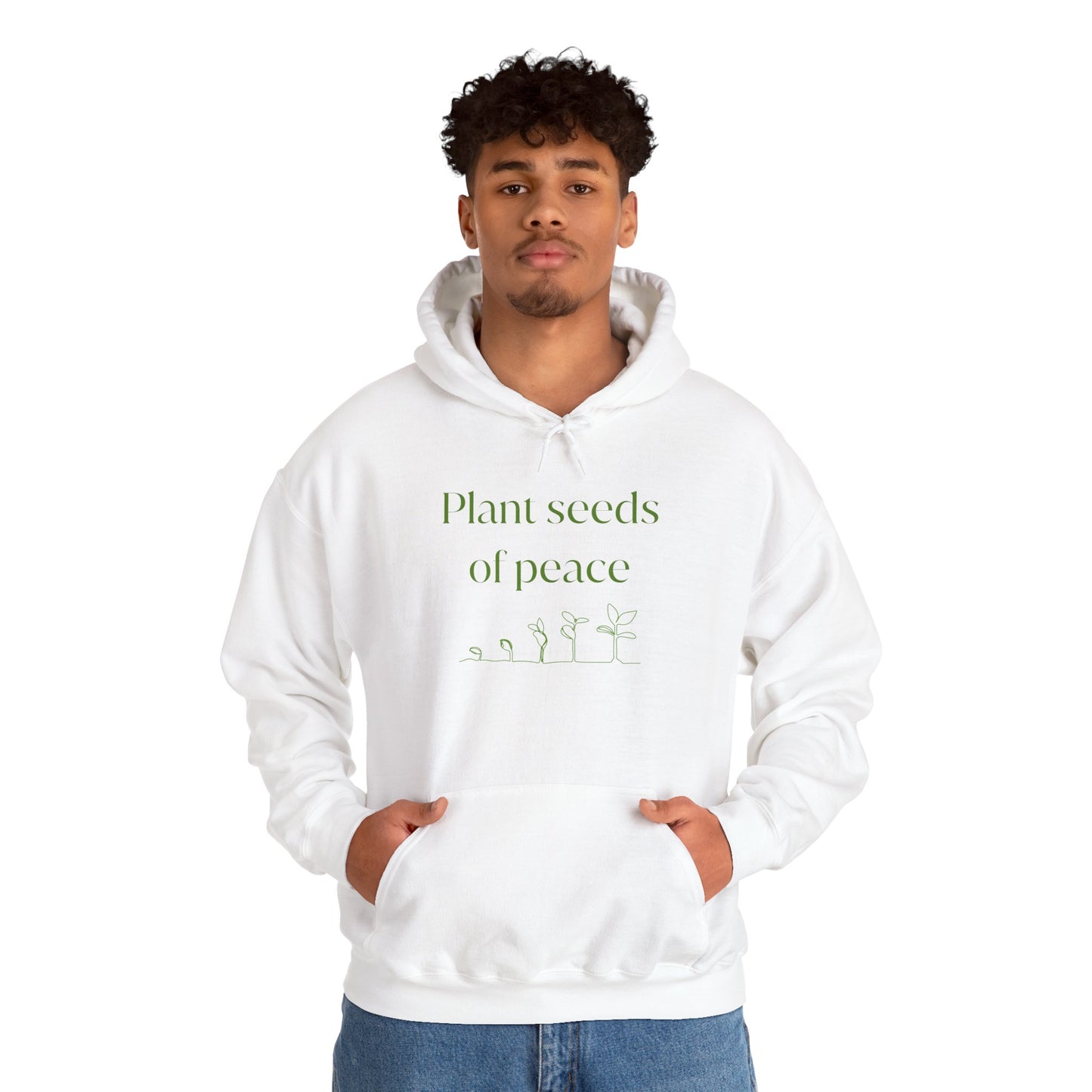 Plant Seeds of Peace – HeavyBlend Hoodie