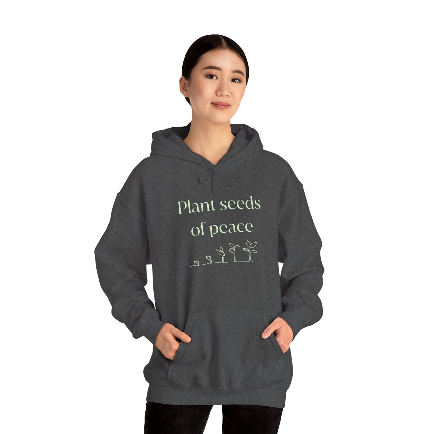 Plant Seeds of Peace – HeavyBlend Hoodie