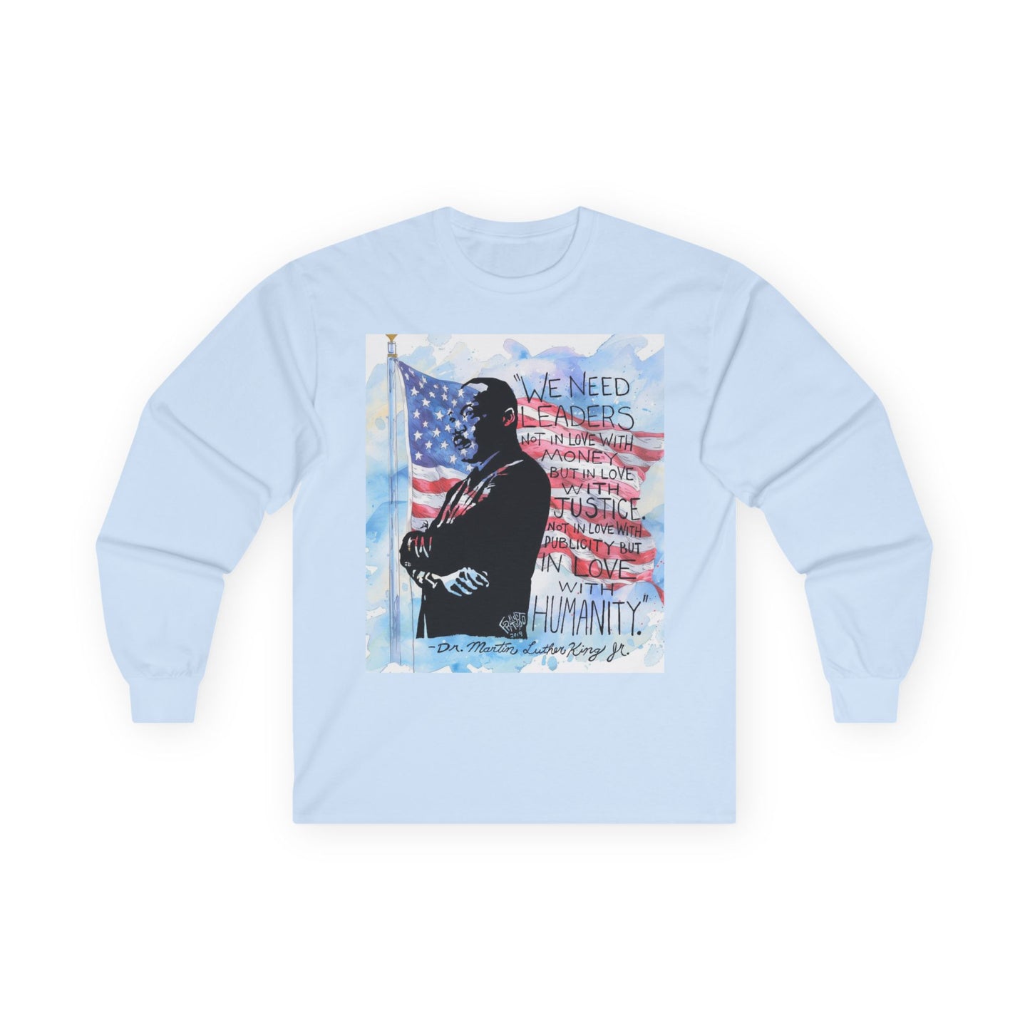 MLK Humanity Leader Long Sleeve Tee