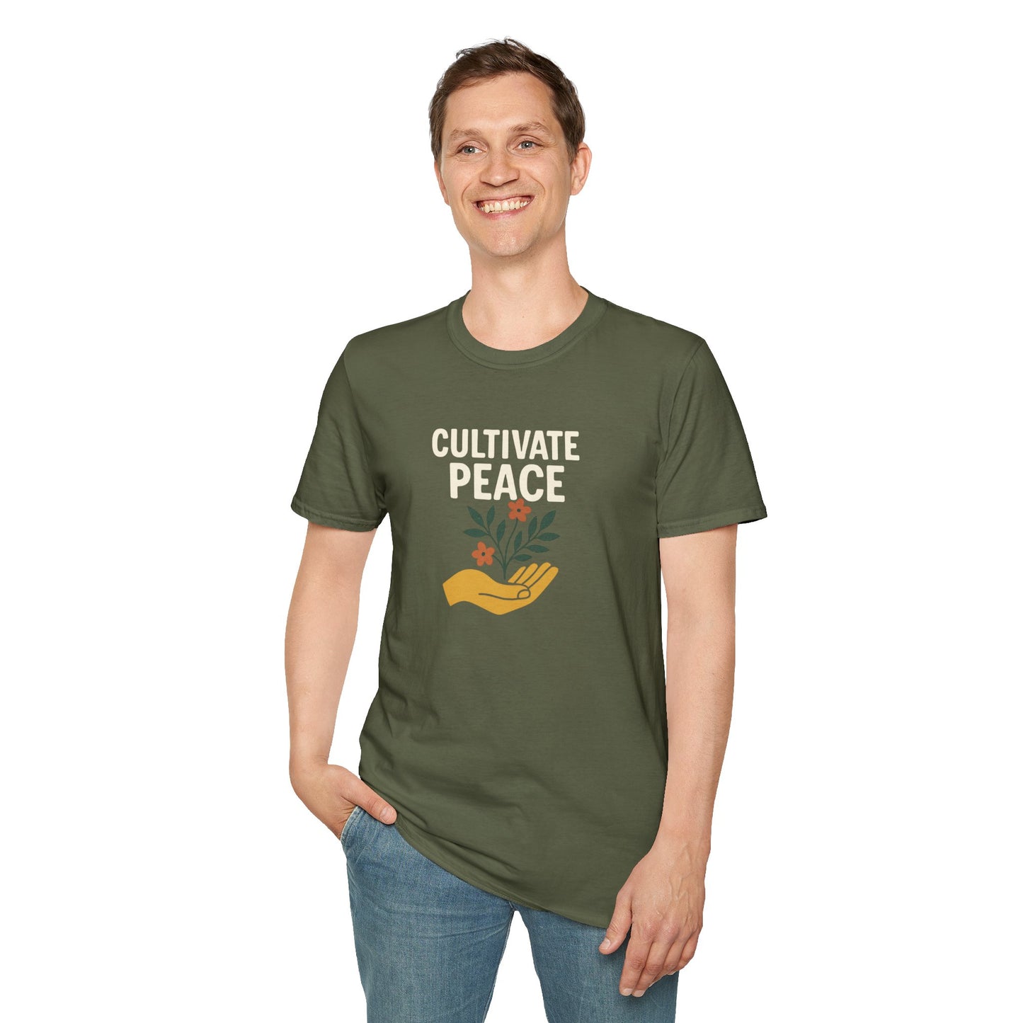 Cultivate Peace – Gildan Softstyle Tee