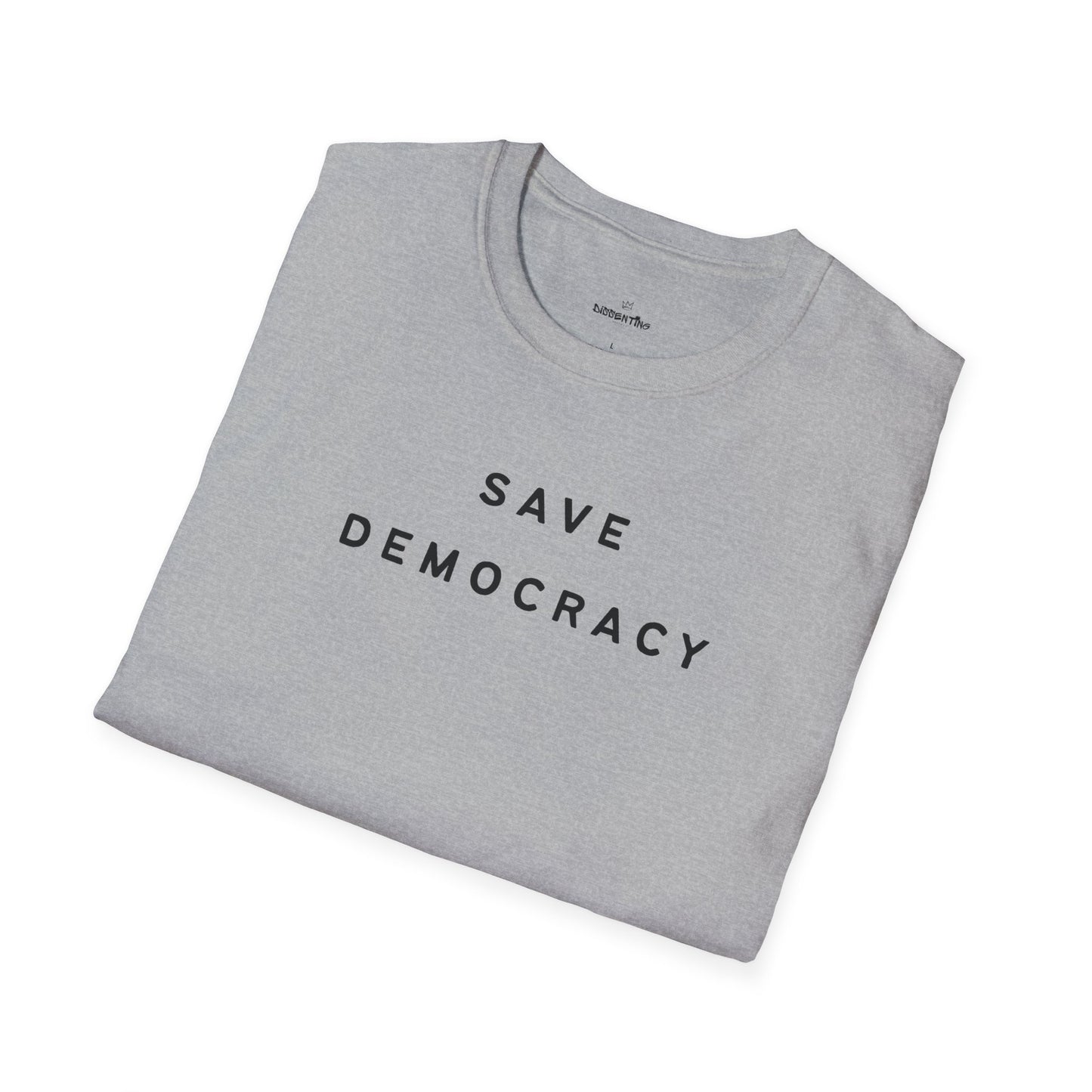 Save Democracy - Ten Commandments of Defiance Unisex T-Shirt