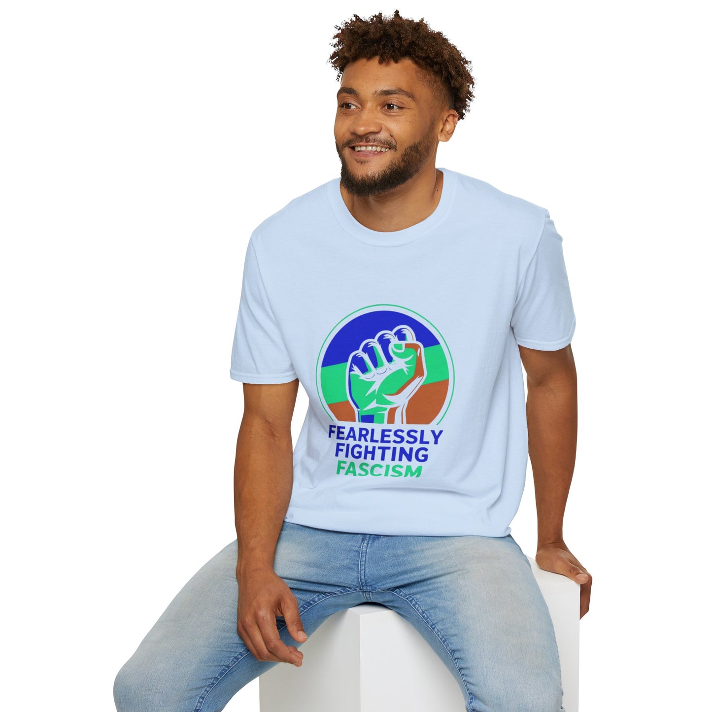 Fearlessly Fighting Fascism - Unisex T-Shirt