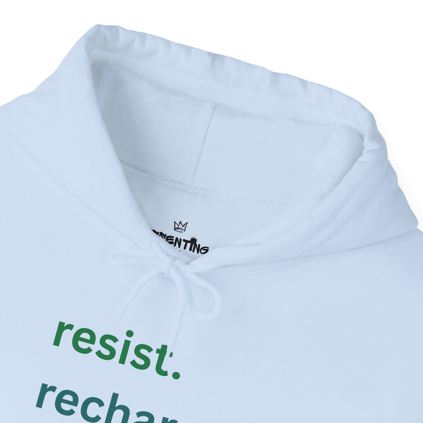 Resist. Recharge. Repeat. — Unisex Heavy Blend™ Sweatshirt