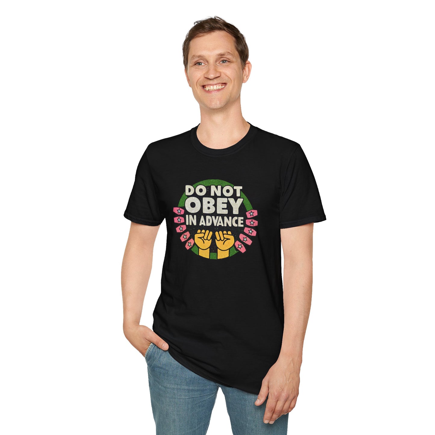 Do Not Obey in Advance – Unisex Softstyle T-Shirt