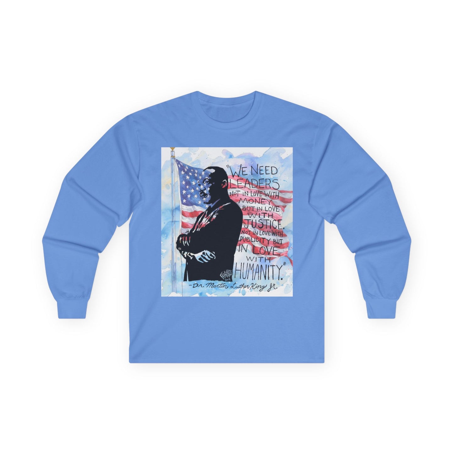 MLK Humanity Leader Long Sleeve Tee