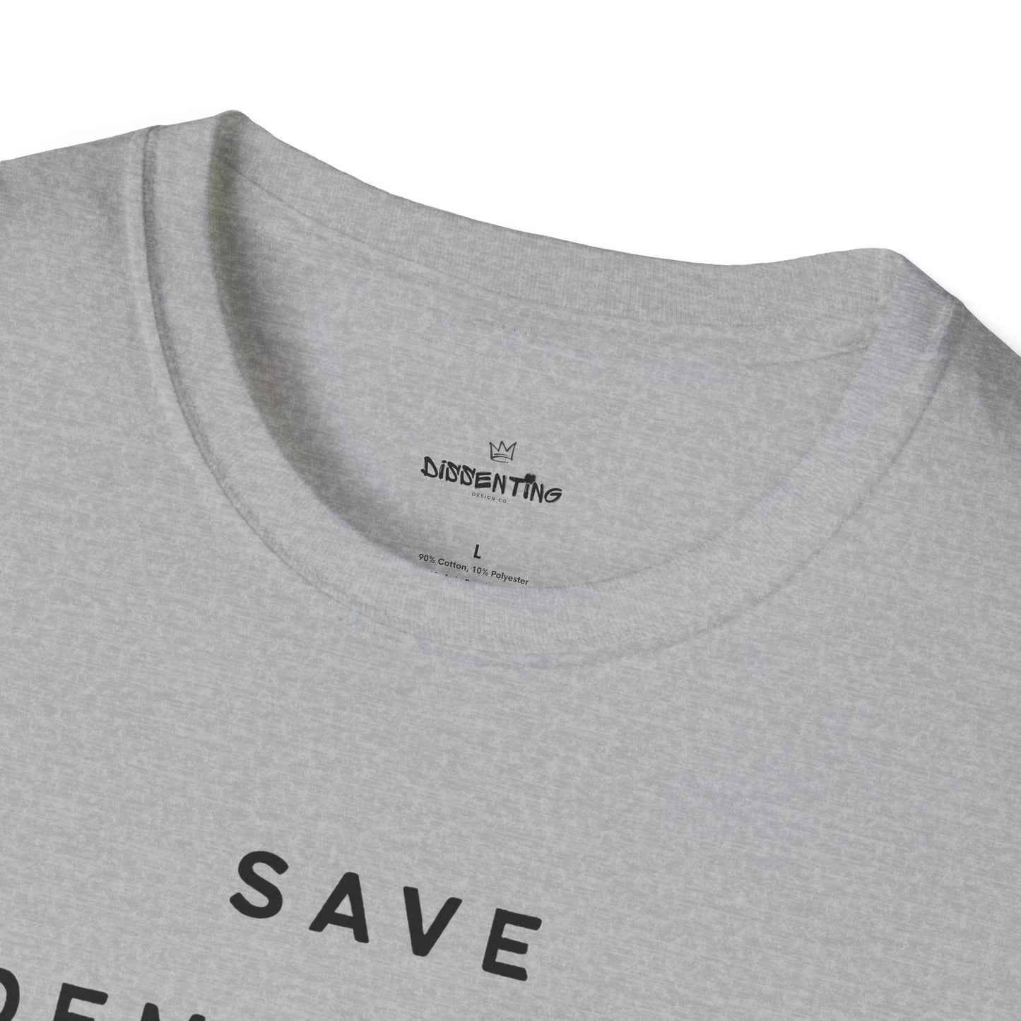 Save Democracy - Ten Commandments of Defiance Unisex T-Shirt