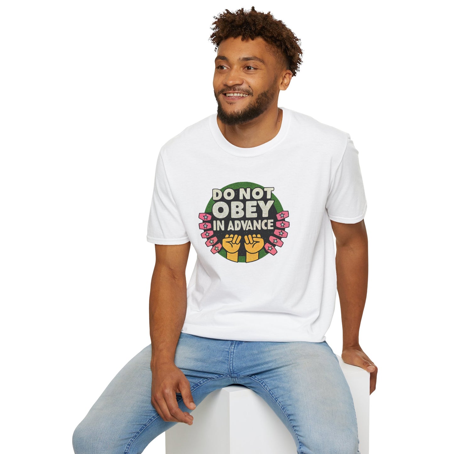 Do Not Obey in Advance – Unisex Softstyle T-Shirt