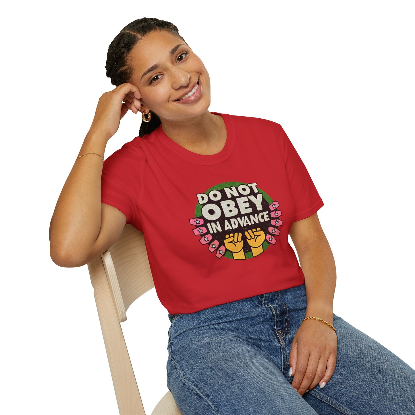 Do Not Obey in Advance – Unisex Softstyle T-Shirt
