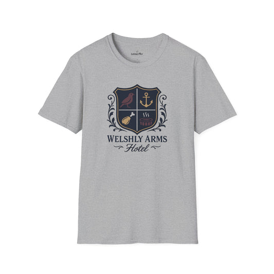 Welshly Arms Hotel Coat of Arms Tee