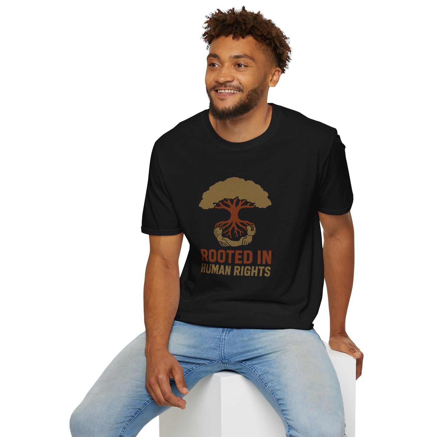 Rooted in Human Rights Tee – Civic Unity Edition