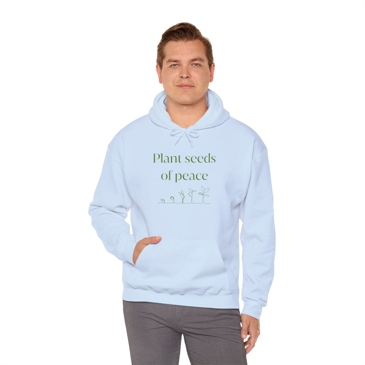 Plant Seeds of Peace – HeavyBlend Hoodie