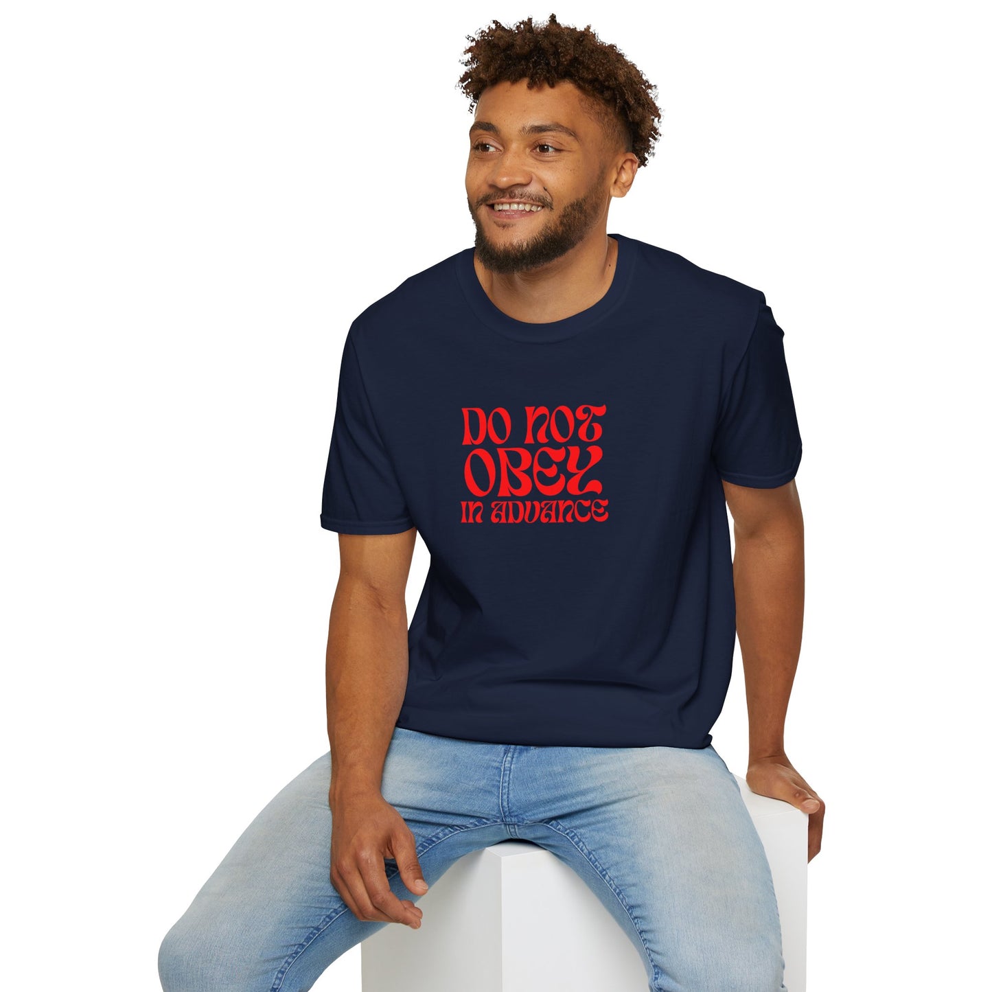 Do Not Obey in Advance – Gildan Unisex Softstyle T-Shirt