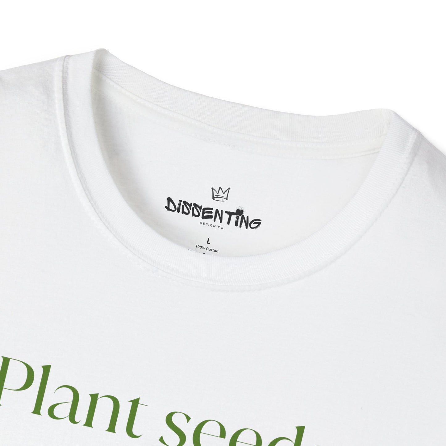 Plant Seeds of Peace – Gildan Unisex Softstyle T-Shirt