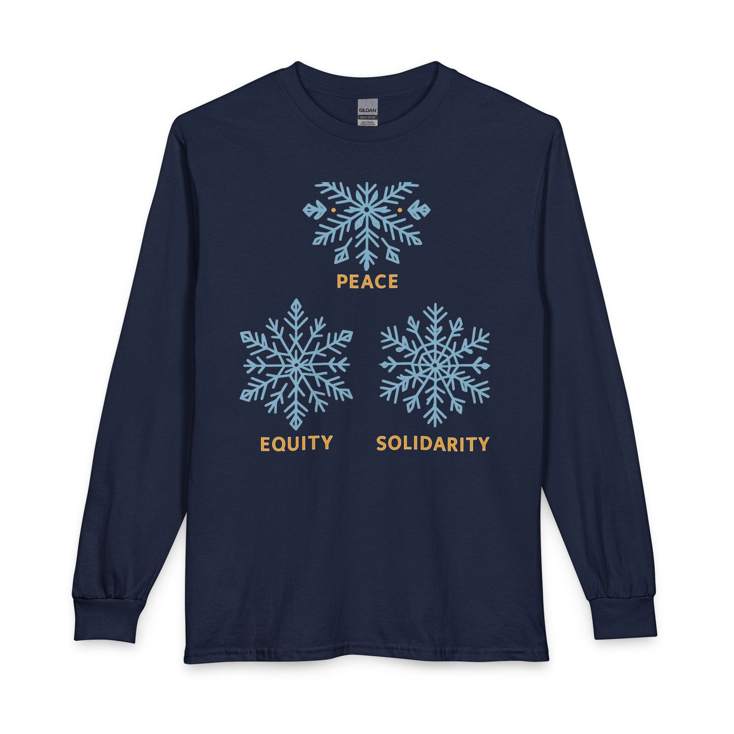 Peace Equity Solidarity – Winter Values Long Sleeve