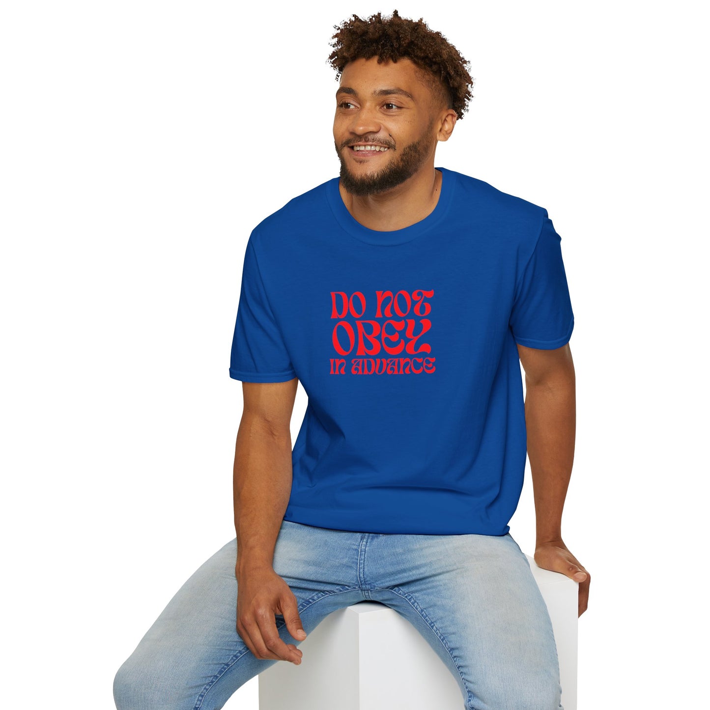 Do Not Obey in Advance – Gildan Unisex Softstyle T-Shirt